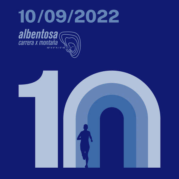 Cartel oficial de X CxM Albentosa — 10 de septiembre de 2022 en Albentosa, Teruel