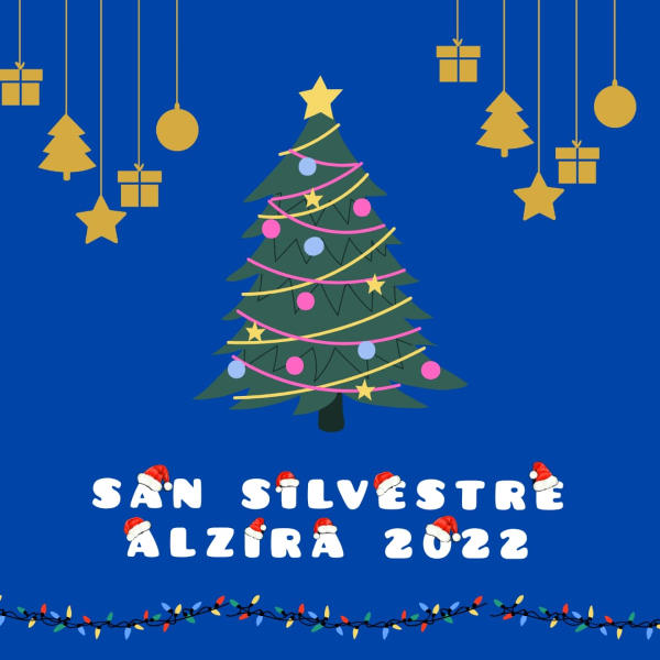 Cartel oficial de III San Silvestre Solidaria Alzira — 18 de diciembre de 2022 en Alzira, Valencia