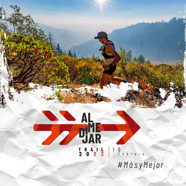 Cartel oficial de IX Trail de Almedijar — 19 de febrero de 2023 en Almedijar, Castellón