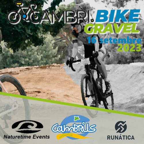 Cartel oficial de CambriBike GRAVEL — 16 de septiembre de 2023 en Cambrils, Tarragona