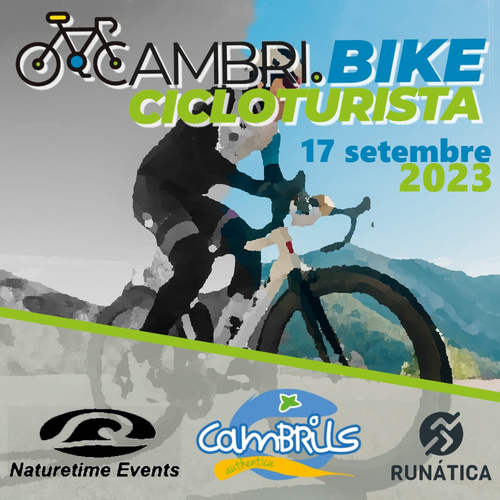 Cartel oficial de CambriBike ROAD — 17 de septiembre de 2023 en Cambrils, Tarragona
