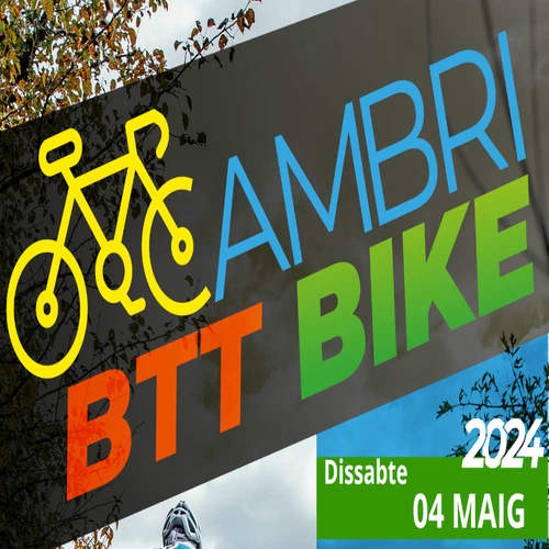 Cartel oficial de CambriBike BTT — 4 de mayo de 2024 en Cambrils, Tarragona