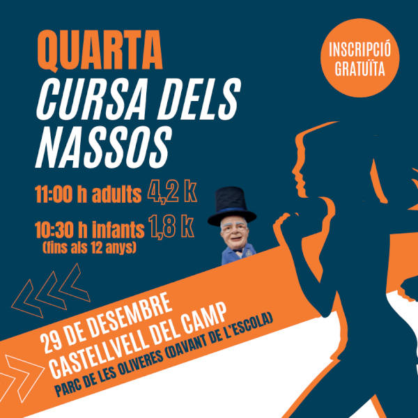 Cartel oficial de Cursa Nassos Castellvell del Camp — 29 de diciembre de 2024 en Castellvell del Camp, Tarragona