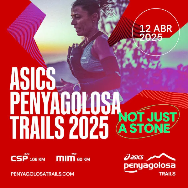 Cartel oficial de Penyagolosa Trails — 12 de abril de 2025 en Castelló de la Plana, Castellón