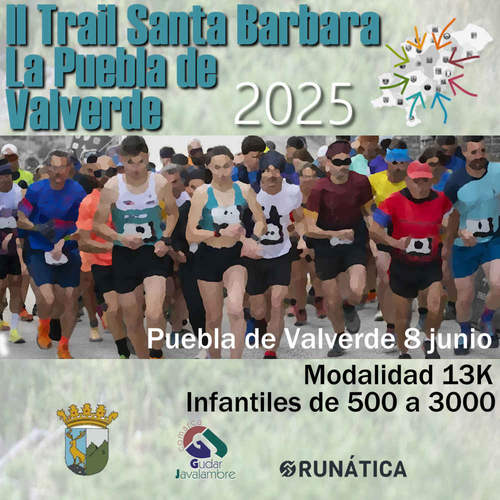 Cartel oficial de II Santa Bárbara La Puebla Valverde — 8 de junio de 2025 en La Puebla de Valverde, Teruel