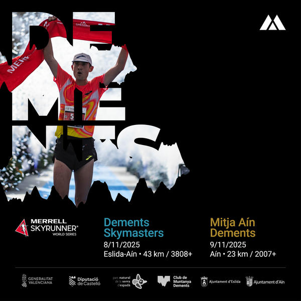 Cartel oficial de Dements — 8 de noviembre de 2025 en Marató: Pista Polideportiva, Castellón